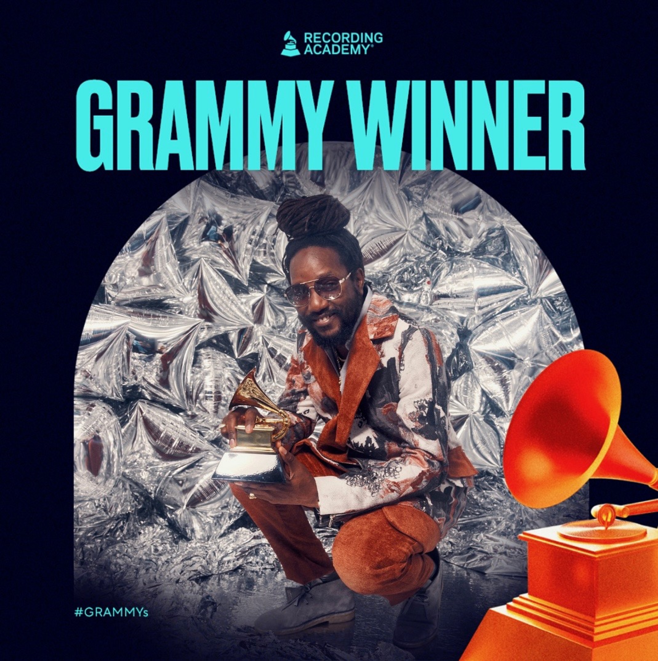 REGGAE STAR KABAKA PYRAMID WINS GRAMMY AWARD FOR BEST REGGAE ALBUM “THE